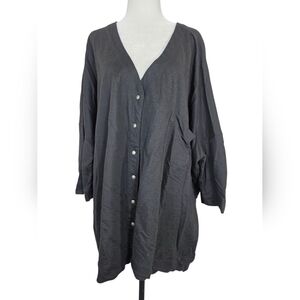 Alembika snap button shirt/ cardigan